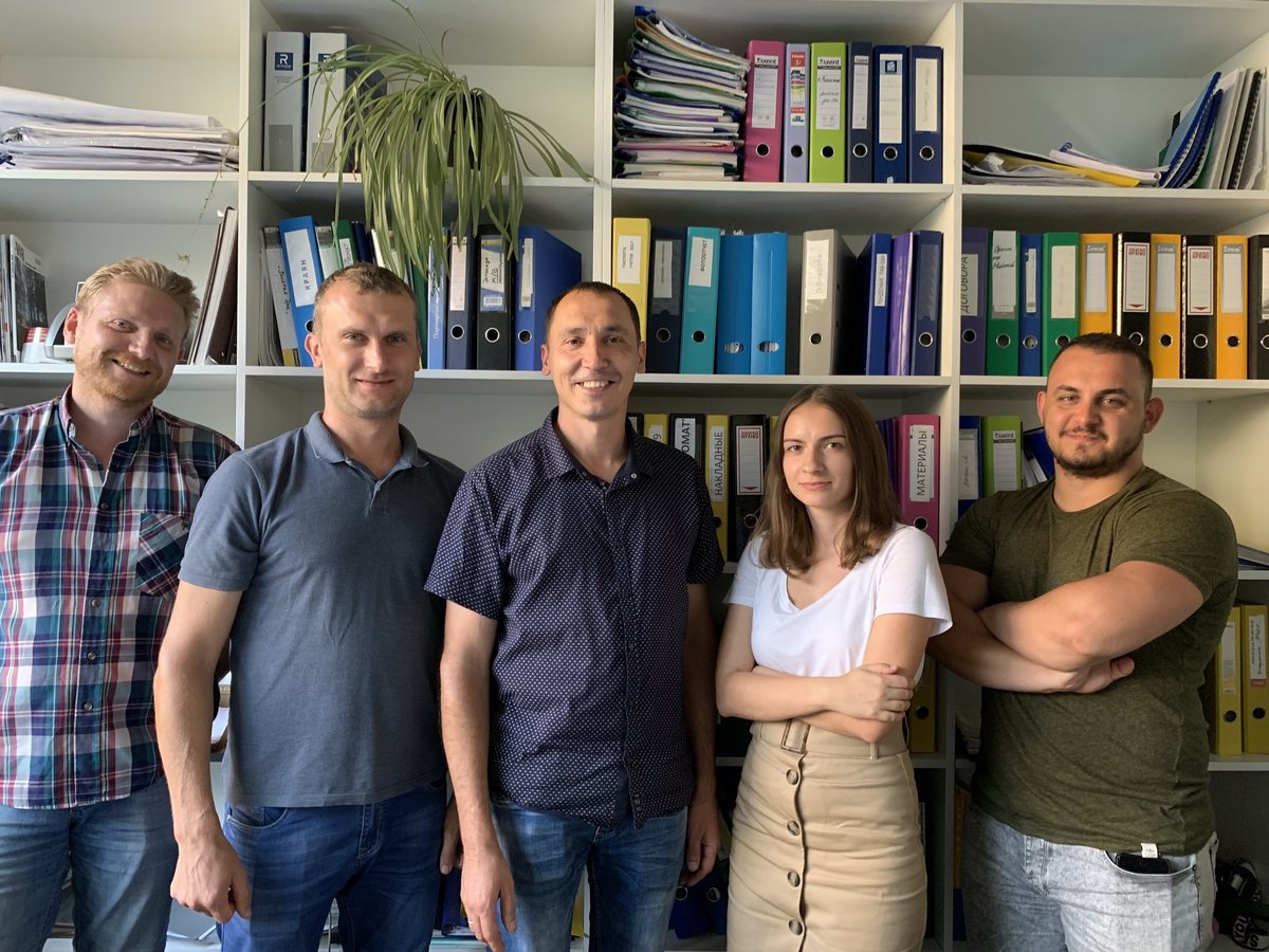 The Tech Façade team, photographed in September 2019