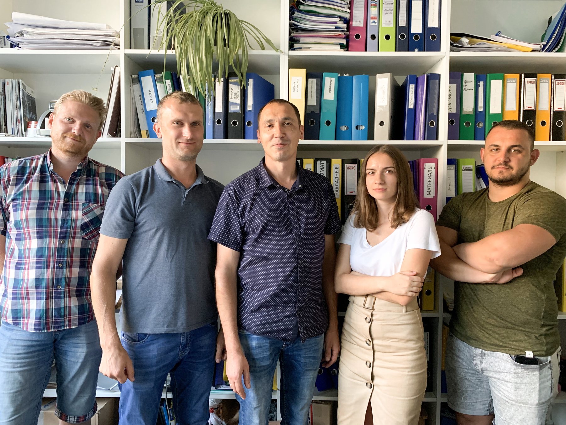 The Tech Façade team, photographed in September 2019